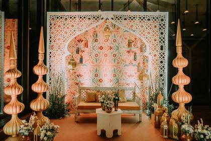 Backdrop and Photo-op — Sufi Night decor — Alila Diwa Goa